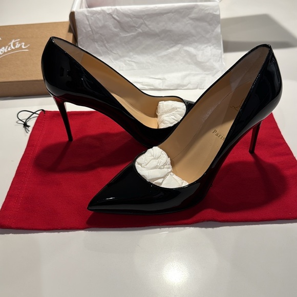 Christian Louboutin Pigalle Follies 85 Black 41.5 NEW - Picture 6 of 11